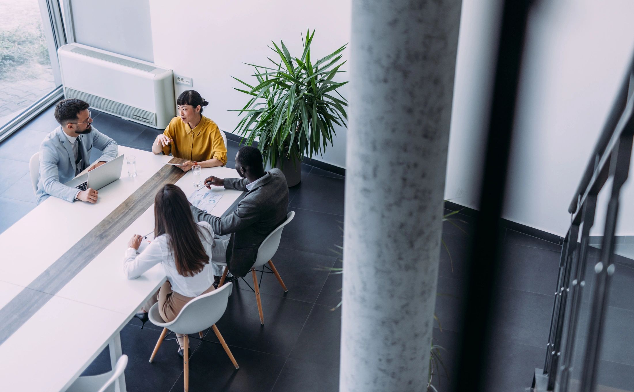 Business leaders in a collaborative planning session