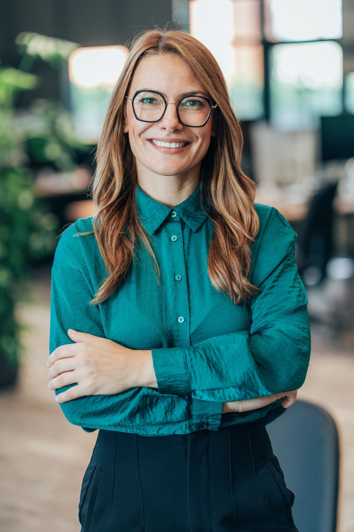 Portrait of businesswoman in the office